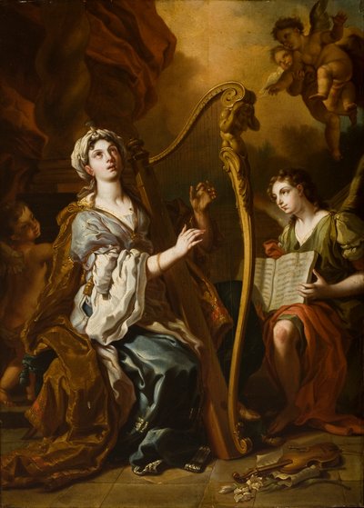 Santa Cecilia de Francesco Solimena